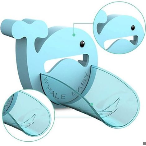 Prolongateur De Robinet - En PP Et TPE - Pour Lavage Des Mains Par Enfants - Compatible Avec Robinets Standard - 1 Pièce (1/5)