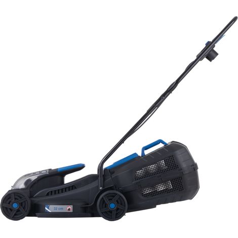 Scheppach Tondeuse à gazon sans fil BC-MP320-X – Moteur brushless – Largeur de coupe 32 cm – Hauteur de coupe 20-60 mm – 250-300 m² – IXES 20V – Vendu sans batterie sans chargeur (1/5)