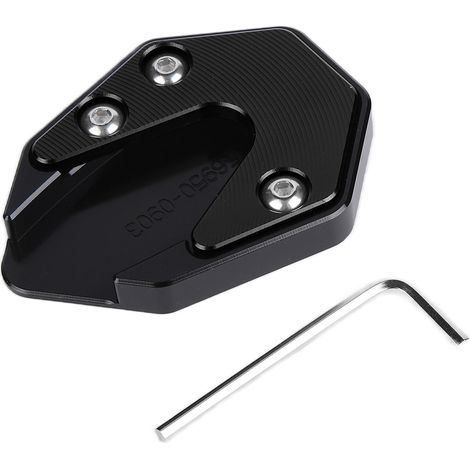 Plaque d'extension de béquille latérale de moto, remplacement pour Forza300 Forza250 MF08 2018 – 2020, noir (1/5)