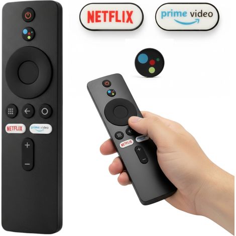 Fernbedienung für Xiaomi Mi Box S, Mi TV Stick Smart TV Box mit Sprachfunktion für Netflix und Prime Video (1/5)