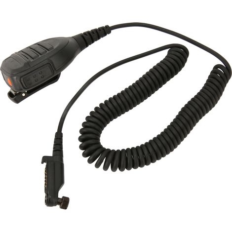 Talkie-walkie avec microphone et haut-parleur portables compatibles avec les modèles PD600, PD602, PD605, PD662, PD665, PD680, PD682, PD685, X1p et X1e. (1/5)