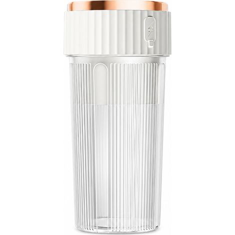 Blender Portable Blanc à 6 Lames pour Smoothies et Jus (1/5)