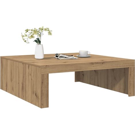 Couchtisch Artisan-Eiche 100x100x35 cm Holzwerkstoff