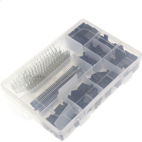 1450PCS Jumper Wire Terminal connecteur Femme pins Dupont Cable Rapide Connector 2.54mm (1/5)