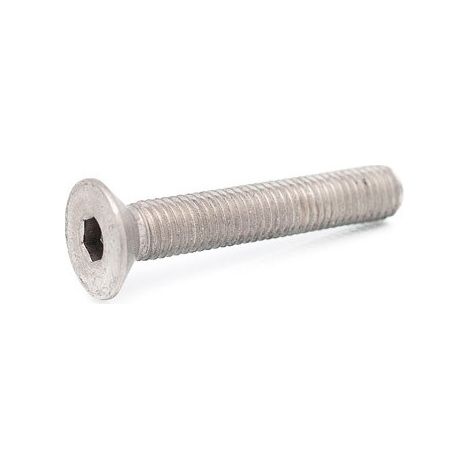 Vis métaux FHC tête fraisée empreinte hexagonale creuse Clé de 6 HC6 M10X180 Filetée sur 180 Classe 8.8 Acier-1 pièce
