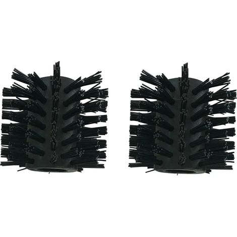 Brosse surface dure poils grossiers nettoyeur multifonction 2 pièces