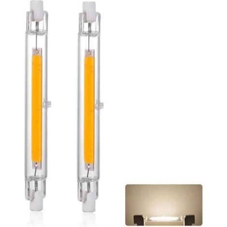 1 Ampoule LED R7S, Dimmable, 118mm, 30W, Blanc Naturel 4000K, Éclairage 360 (1/4)