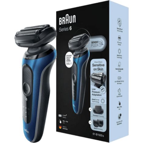 Braun Series 6 61-B1500s mit EasyClick Herrenrasierer