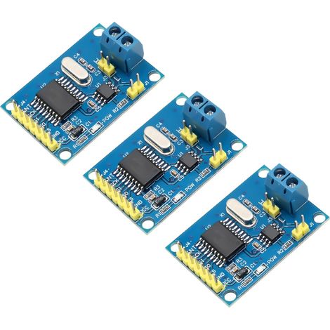 MCP2515 Lot de 3 modules CAN-Bus avec TJA1050 – Module d'interface SPI compatible avec Arduino, Raspberry Pi (1/5)