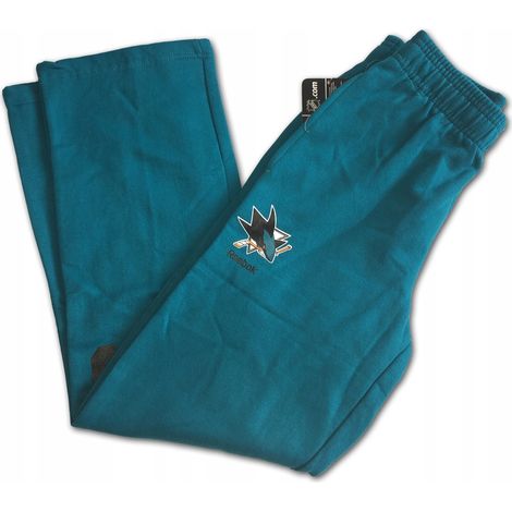 Pantalones de chándal Reebok SJ Sharks verdes talla 128+ (1/3)