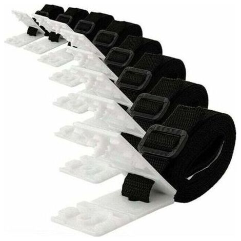 PA Universal Pool Cover Roller Befestigungsgurt Kit Schwimmgürtel für Outdoor-Ausrüstung (1/4)