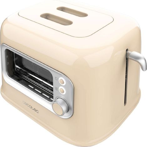 Cecotec Vertikale Toaster RetroVision Beige (1/5)