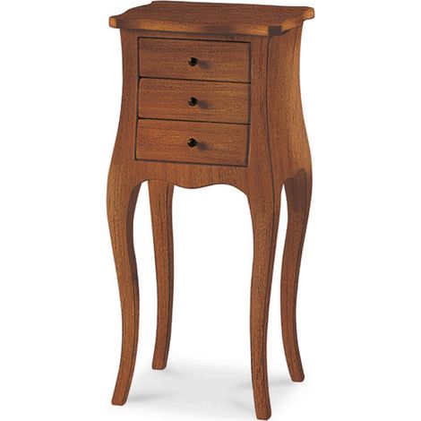JUDD - mobile portatelefono in legno massello cm 34 x 31 x 72 h