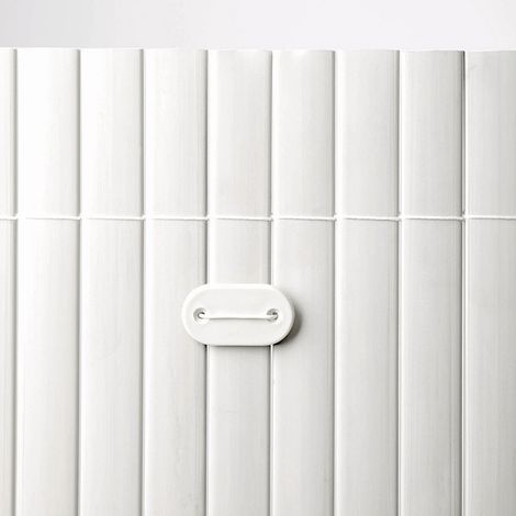 Kit de Fijación para Cañizo PVC - Blanca (24 uds) (1/2)