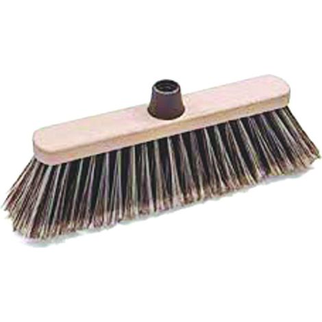 Scopa domestica stellina in plastica - cm.33x9x12h. - 12 pz
