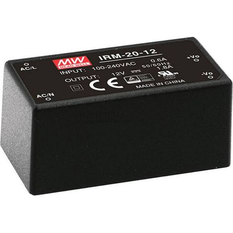 Mean Well IRM-20-15 Alimentatore da circuito stampato AC / DC 15 V/DC 1.4 A 21 W (1/3)