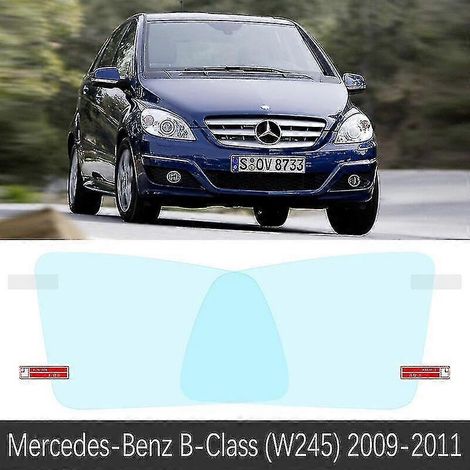 Film de protection pour rétroviseur intérieur Mercedes-Benz Classe B W245 W246 W247 (2006-2020) - Accessoires autocollants anti-buée et imperméables - Classe B (W245) 2009-2011 (1/5)