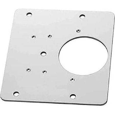 PIASTRA DI RIPARAZIONE CERNIERE MM 90x90 Ø35 ACC.INOX