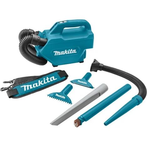 Makita – Aspirateur de voiture 12V sans batterie – Débit d'air 1,3 m³/min – Autonomie jusqu'à 67 min – Soufflerie pour débris - CL121DZ
