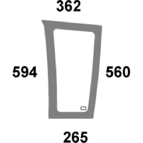 Parabrezza anteriore inferiore UNIVERSALE 916811040071N (1/2)