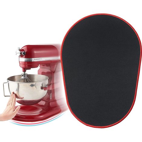 Ahlsen Déménageur de mélangeur pour batteur sur socle Kitchenaid, tapis coulissant pour appareil de cuisine compatible avec Kitchenaid (5l-8l) (1/5)