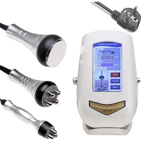 Máquina de remodelación corporal, tecnología RF, tratamiento multifuncional, enchufe europeo. (1/2)