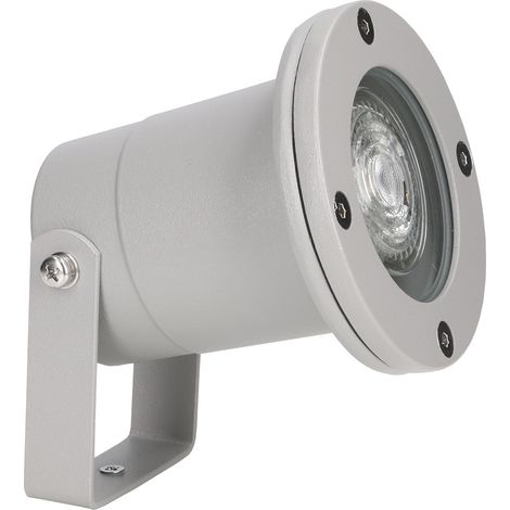 Post proyector para bombilla GU10 en color gris (1/3)