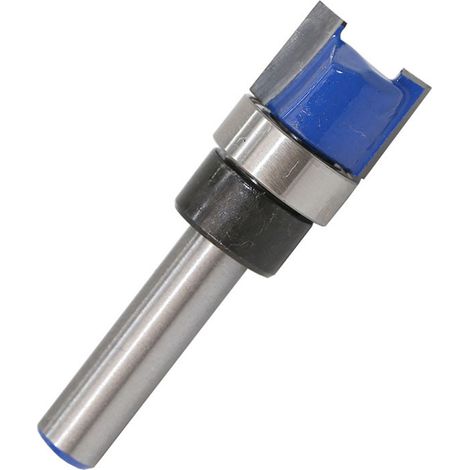 Straight Slotting Cutter - 6.35 mm Shank - 12.7 mm Width - 11.9 mm Cutting Length - For Wood Door Frames Window Frames Cabinet Tenons - 1 Piece