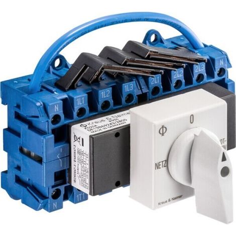 Conmutador modular Kraus-naimer netz-0-notstrom umsch 4-p 25 robusto fiable