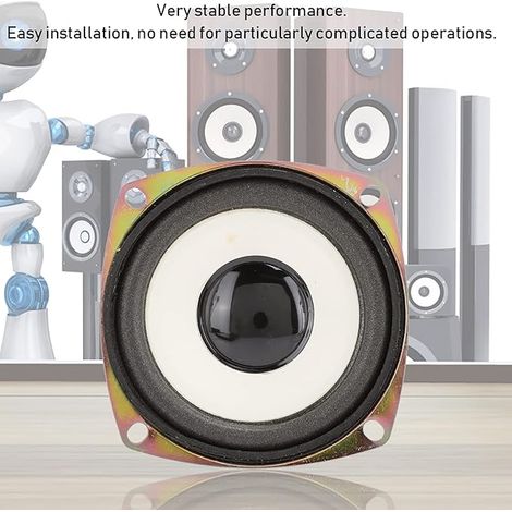 Zwei 3-Zoll-Mini-Breitbandlautsprecher, hohe Empfindlichkeit, klare Klangqualität, 4 Ω 5 W.
