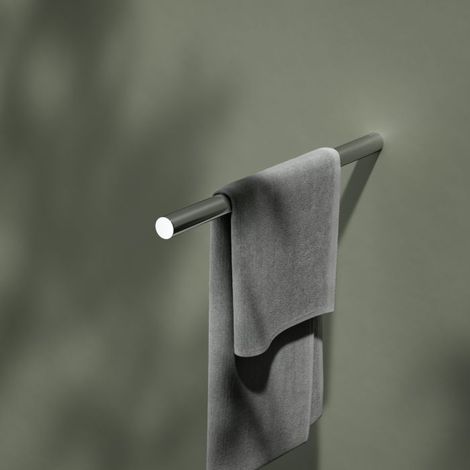 Keuco Reva - Porte-serviettes, longueur de 45 cm, chrome 12820010000 (1/5)