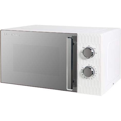 Russell Hobbs White Microwave Manual Honeycomb 700W 17L RHMM715 (1/4)