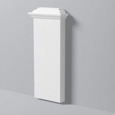 Pilaster Sockel NMC PB2 ARSTYL Noel Marquet Pilaster Zierelement Zeitloses Klassisches Design weiß (1/4)