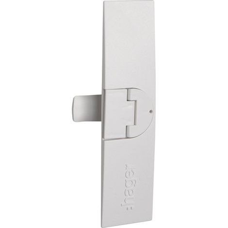 hager Türschild mit Klappgriff 90SL für Schrank IP43, univers