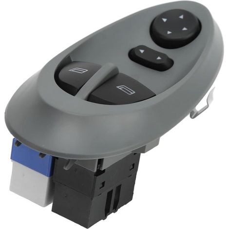 Interruptor de elevalunas eléctrico, repuesto para el botón regulador de la ventanilla izquierda del lado del conductor 500321137 para Daily 1999-2006