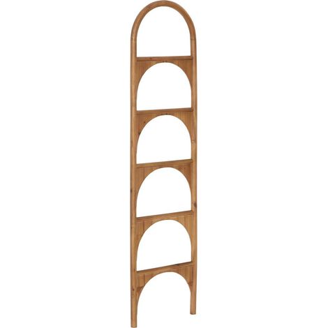 Échelle déco Salomé 43,5x173cm marron - Atmosphera créateur d'intérieur (1/3)