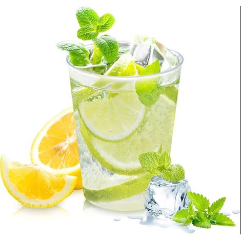 Reusable Plastic Cups, Clear Half Pint Ideal for BBQs, Football Games, Birthdays (1/5)