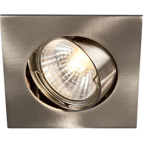 Faretto Bombay Recessed Nickel 1X50W 230V ( Philips Cod. 597801781 )