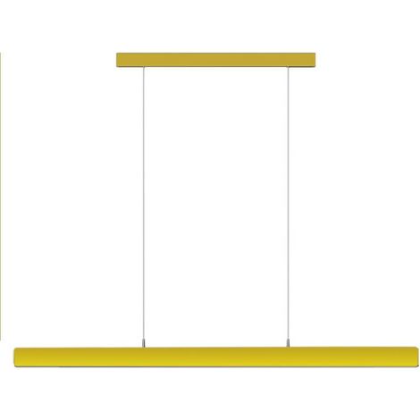 Lámpara colgante VISION, 30W, 120cm, 2 focos orientables, Sensor de mano, Regulable, golden, Blanco cálido, regulable (1/4)