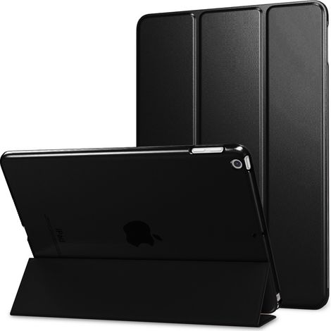 Étui compatible avec le nouvel iPad Mini 5 7,9 pouces - Coque fine et légère avec support et protection arrière translucide givrée, fonction veille/réveil automatique (1/5)