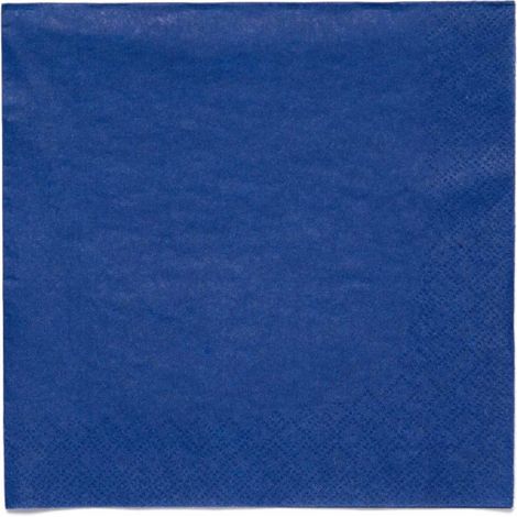 Serviettes de table bleu marine, 9915402-209