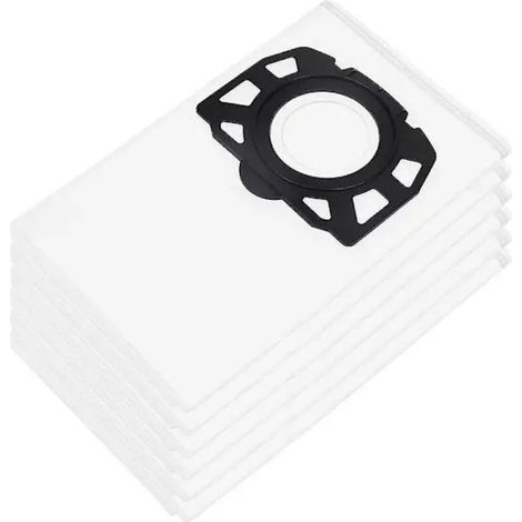 15 sacs aspirateurs non tissés pour Kärcher WD4, WD5, WD6-