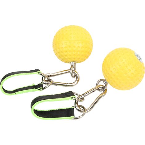 Poignée d'entraînement de préhension renforcée 97mm avec sangle et boule antidérapante - Renforcement musculaire et fitness (1/5)