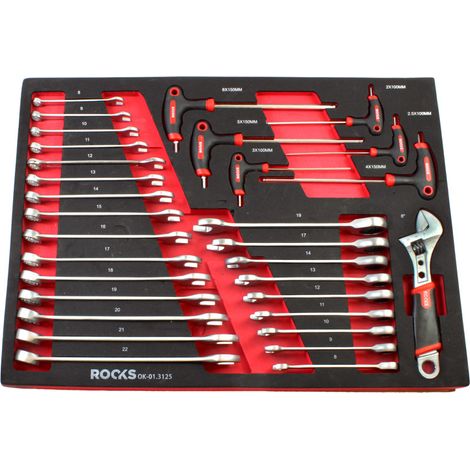 Set chiavi professionali 31 pezzi ROOKS (OK01.3125) (1/2)
