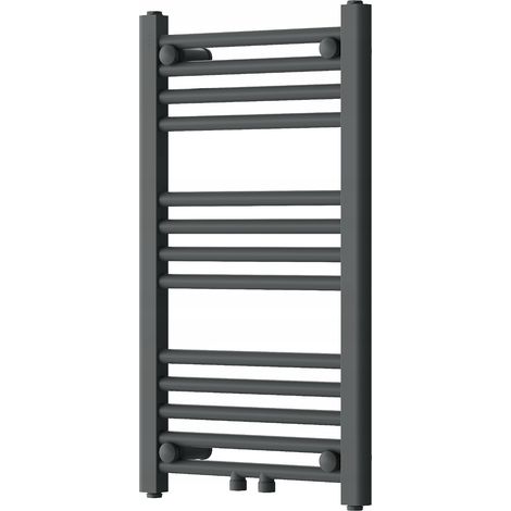 Radiador secatoallas eléctrico 238W 70x40x3cm, Gris (1/4)