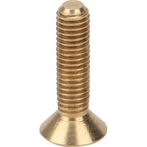 50 Vis à tête fraisée M3 en cuivre pur, embout hexagonal plat, pour bricolage et industrie, lot de 50 (1/5)