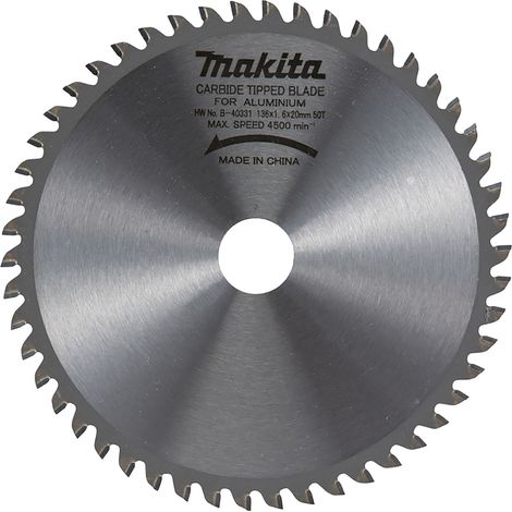 MAKITA B-47020 Specialized TCT for Alu 150mm x 20mm x 52T