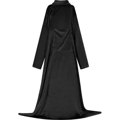 Teenpull – Decken-Hoodie Schwarz F Flanell (1/5)