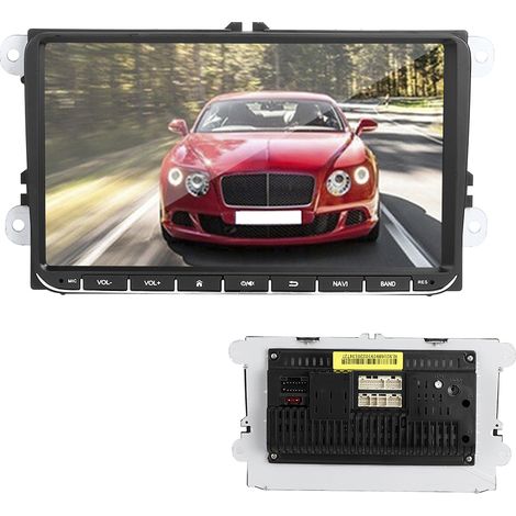 Autoradio multimédia MP5 2 DIN avec écran tactile 9 pouces, compatible Android 8.1 (1/5)