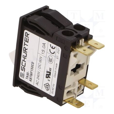 Interruttore magnetico 240vac 60vdc 15a Dpst Ta45-abtwf150c0
